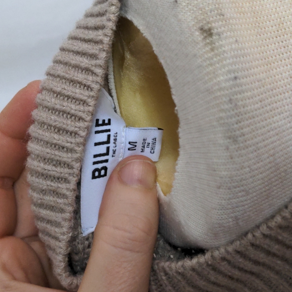 Billie Tan Sweaterdress - Picture 10 of 10